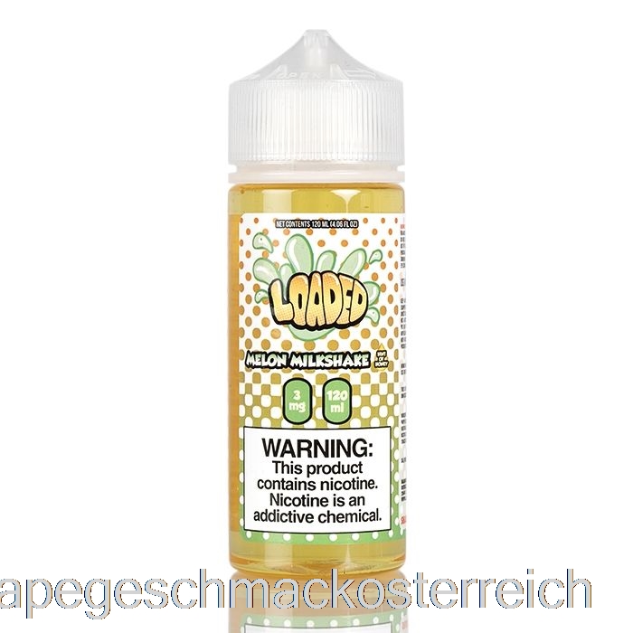 Melonenmilchshake – Geladenes E-Liquid – Rücksichtslose Dämpfe – 120 Ml, 6 Mg Vape-Geschmack